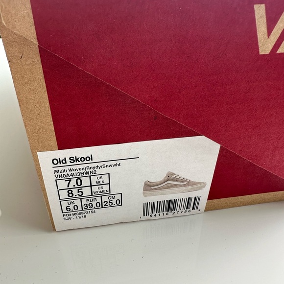 VANS OLD SKOOL MULTI WOVEN - Picture 6 of 6